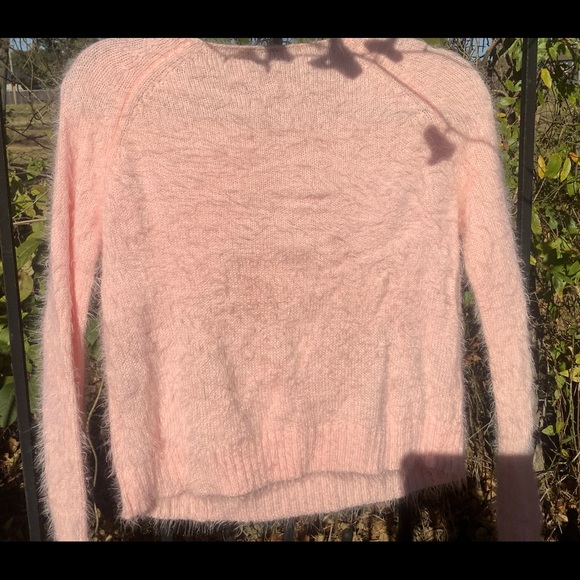 Dream Pink Fuzzy Sweater | Poshmark